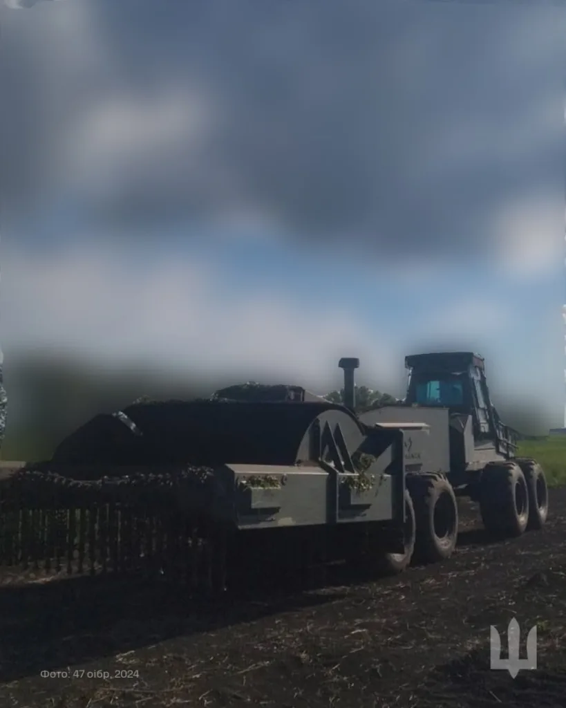 Редкая шведская машина разминирования ScanJack 3500 на вооружении 47-й отдельной инженерной бригады ВСУ