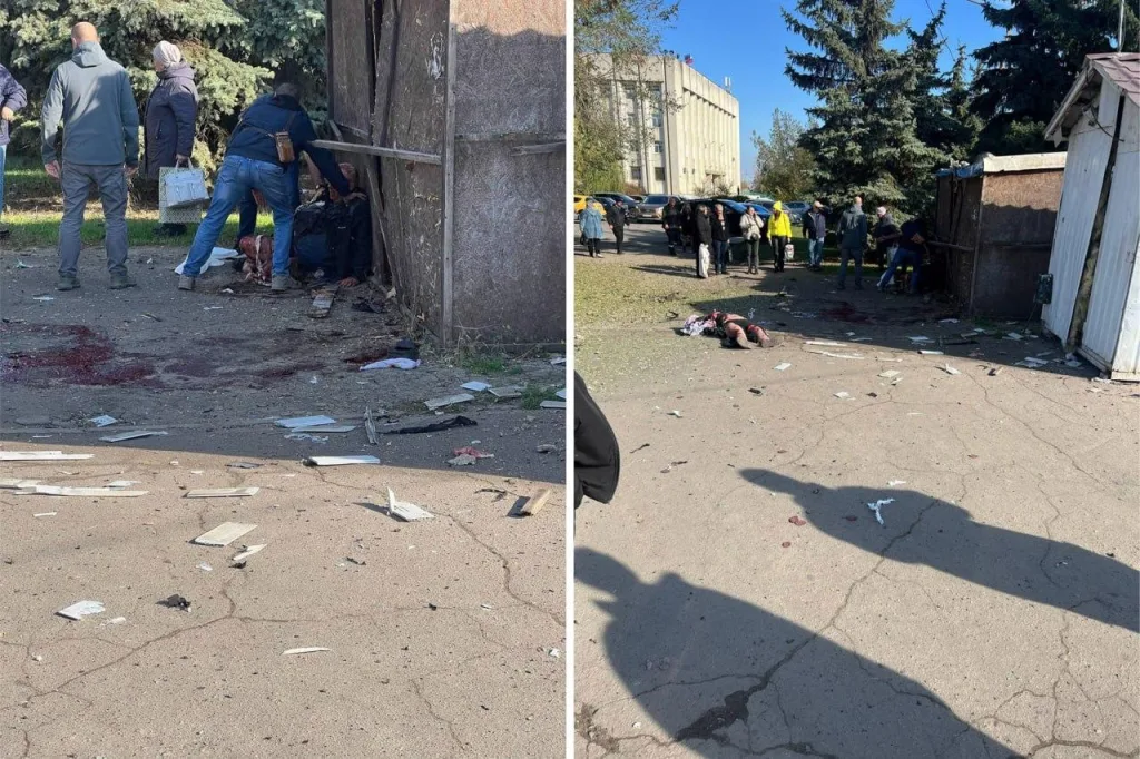 Жесткие кадры: в Луганске из-за взрыва ранены два человека