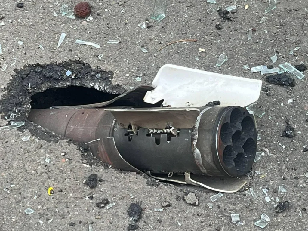 Обстрел из РСЗО Корабельного района Херсона