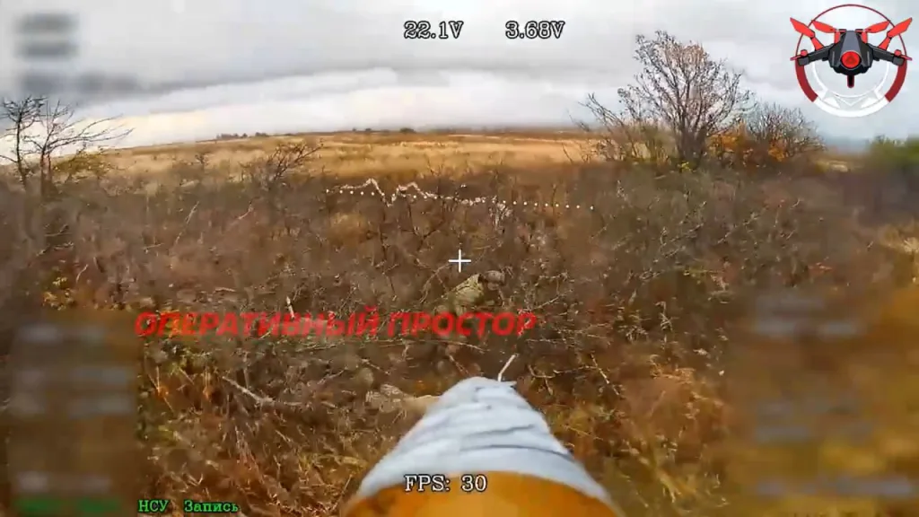 Отражение штурма пары M113 с "дикобразом" ударами FPV-дронов в районе Купянска