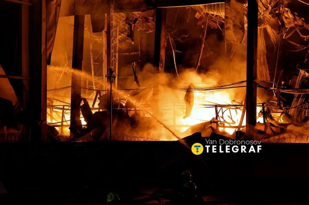 ВС РФ ночью нанесли комбинированные удары по объектам в четырёх областях Украины