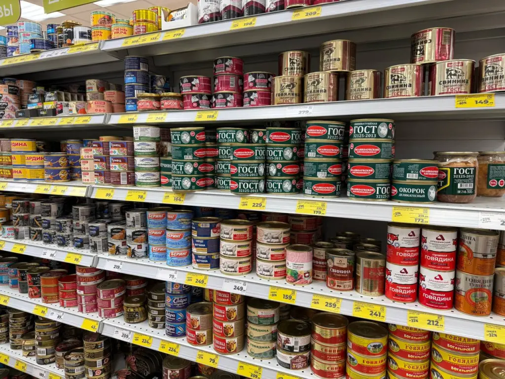 Куски настоящего мяса, а не месиво из рогов и копыт: эксперты Роскачества назвали лучшие бренды тушенки