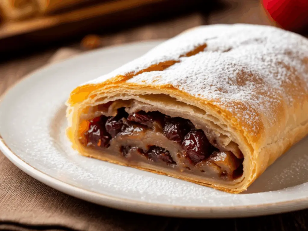 Секрет быстрого домашнего штруделя: вкусная выпечка из лаваша