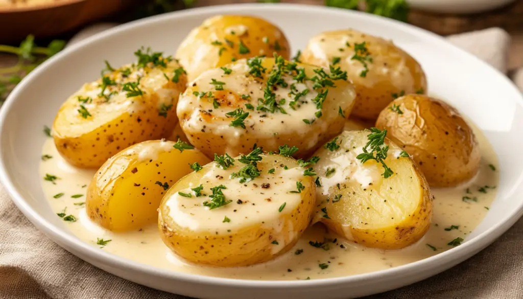 Самое обожаемое угощение всех представителей сильного пола. Французский картофель дофинуа – мягкий, кремовый и исчезает со стола первым
