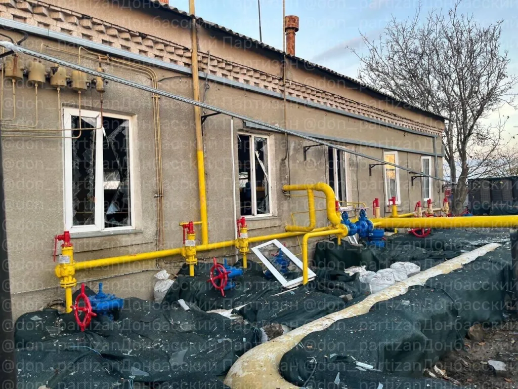 Краматорск — точечный удар по газораспределительной станции в районе Кутовой Балки