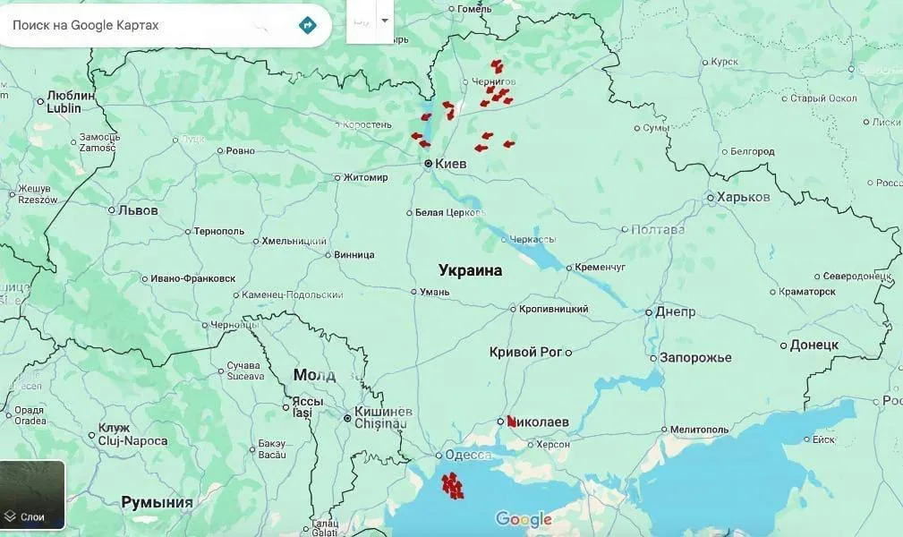 Российские БПЛА снова атакуют энергетику Украины