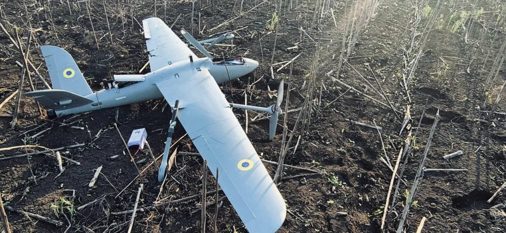 Очередной разведывательный БПЛа ВСУ выведен из строя нашими бойцами. Покровское направление