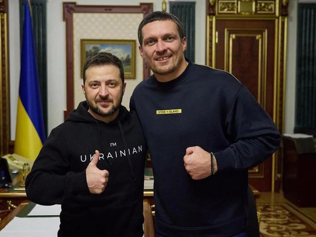 Подоляка считает что Британия может выдвинуть Усика на пост президента Украины0