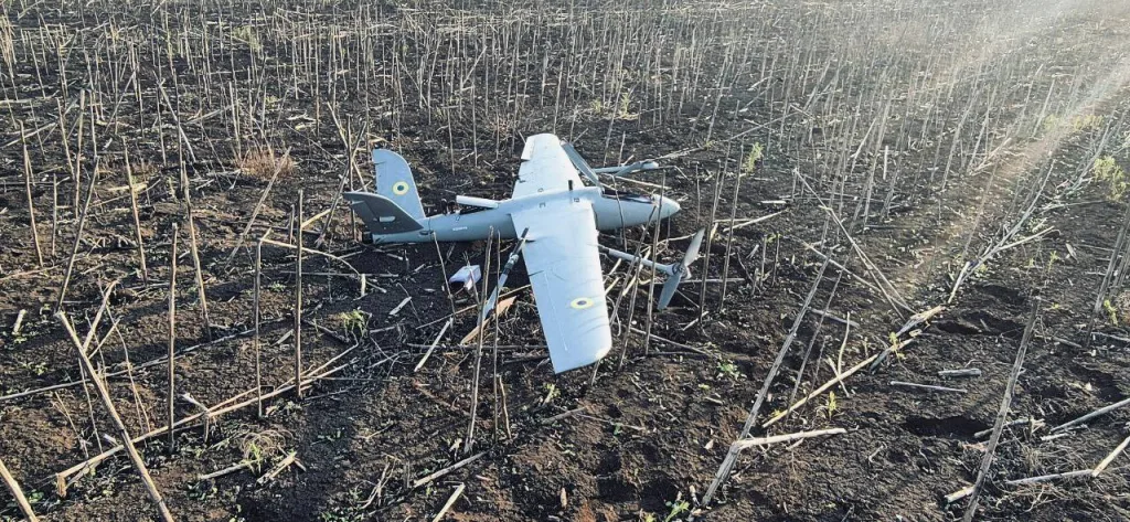 Очередной разведывательный БПЛа ВСУ выведен из строя нашими бойцами. Покровское направление