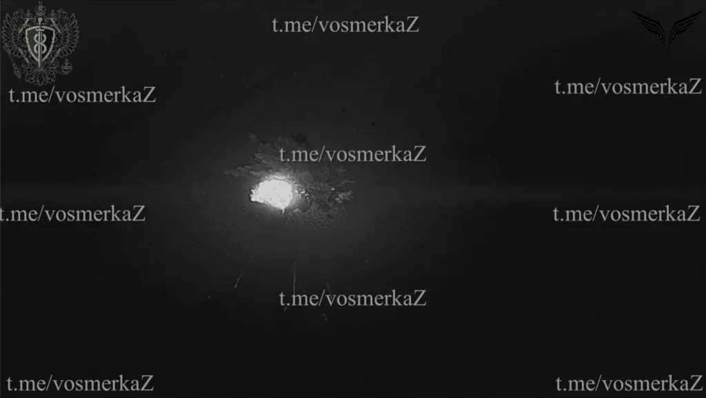 Уничтожение украинских БЭК ударами барражирующих боеприпасов «Ланцет» с системой захвата цели в акватории Чёрного моря в ночь с 1 на 2 ноября 2025 года