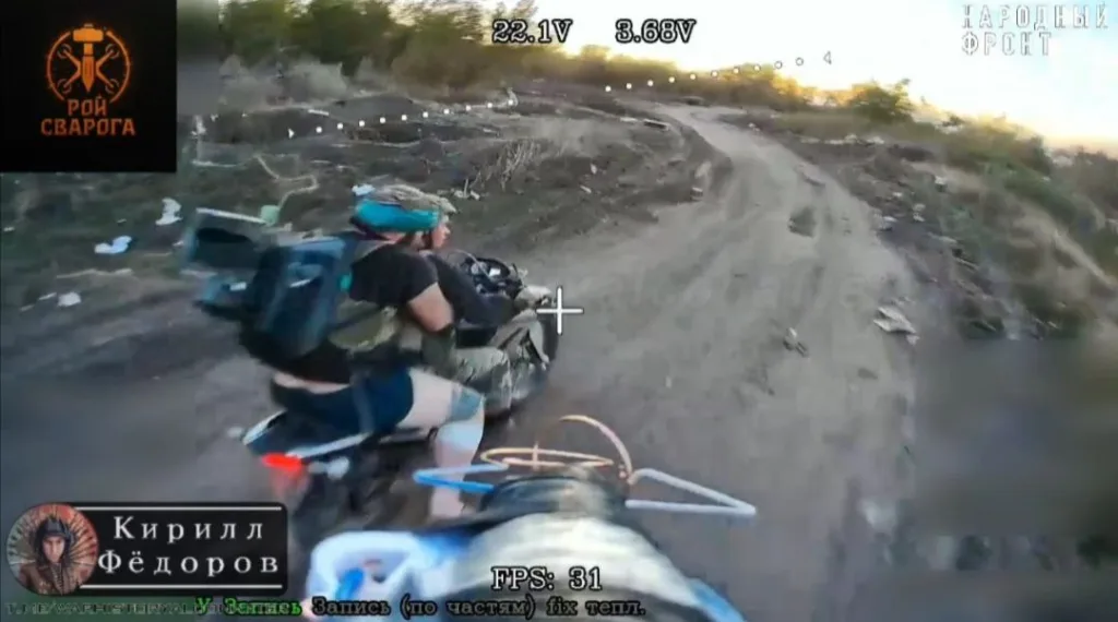 Рой Сварога уничтожает технику ВСУ