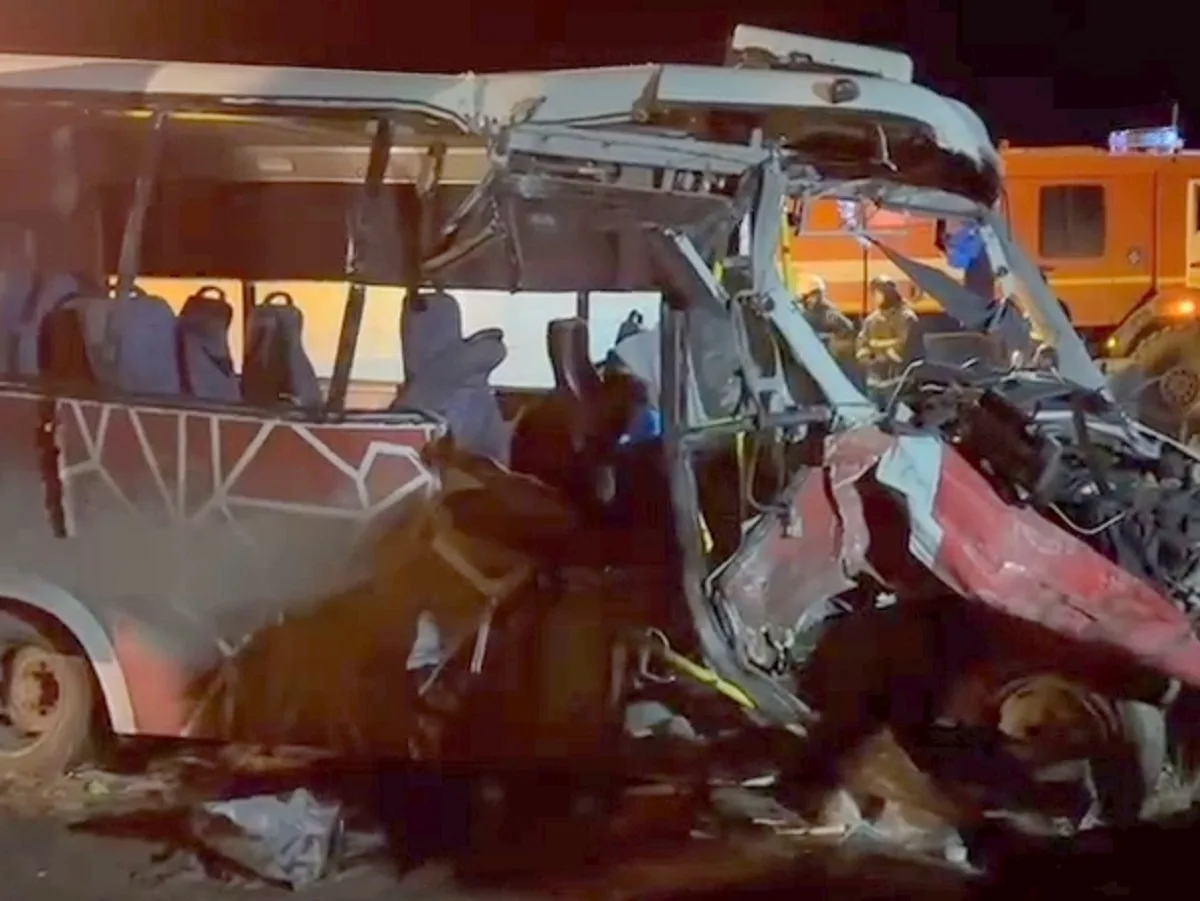 Жуткая авария с автобусом в Пермском крае: 7 человек погибли, 12 пострадали0