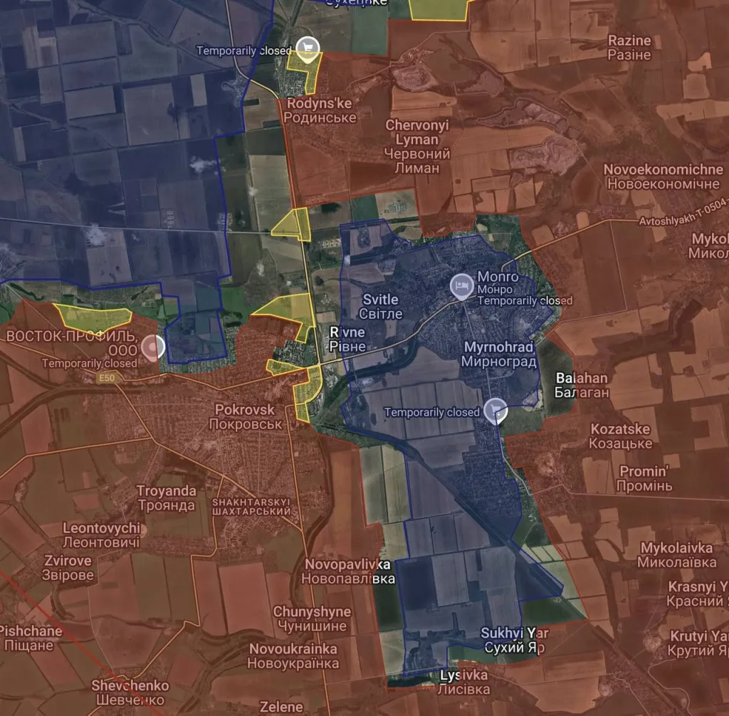 Зеленский посетил Покровское направление