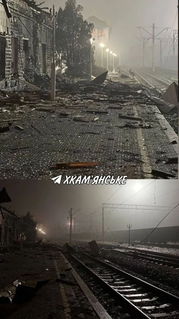 Серия ночных ударов по инфраструктуре и военным объектам противника