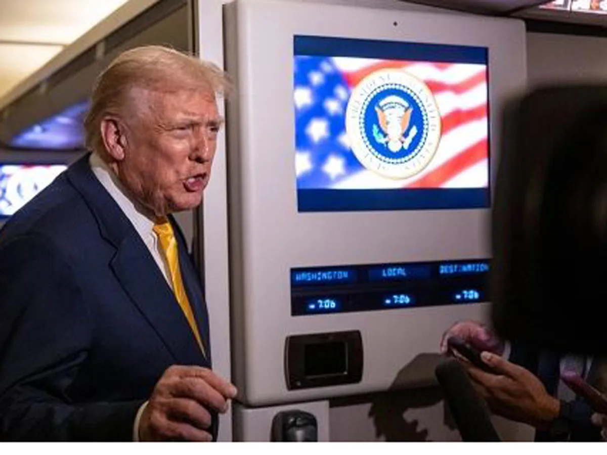 Трамп резко ответил журналистке на вопрос о деле Эпштейна0