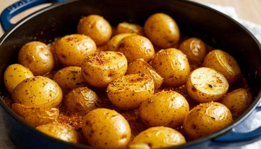 Нежнейший картофель на Новый год в духовке: готовится крайне быстро, а исчезает за один вечер