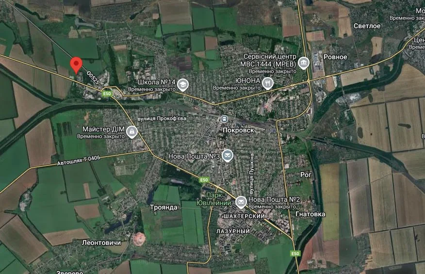 Раскадровка последствий потужной высадки спецназа ГУР Украины с вертолета UH-60A Black Hawk на окраине Покровска