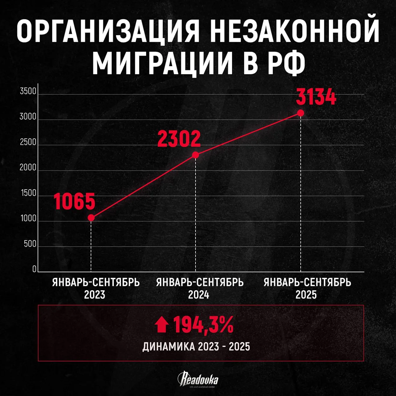 В России втрое выросло количество дел об организации нелегальной миграции