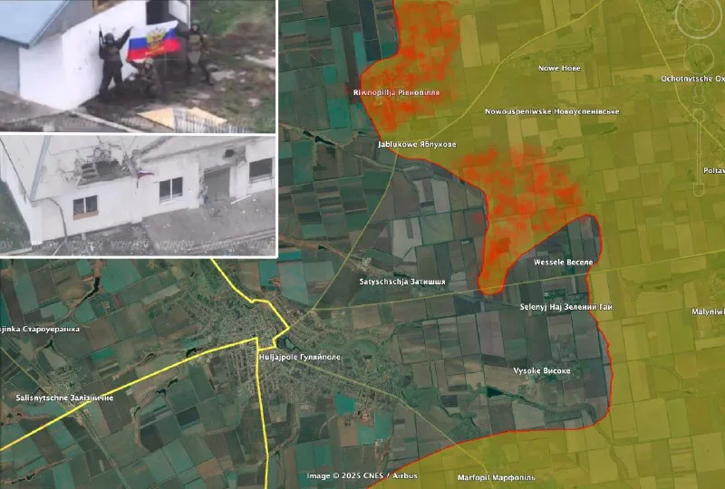 Похоже, что прогнозы по срокам блокирования Гуляйполя меняеются быстрее, чем ожидалось