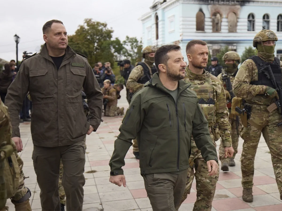 Зеленский и Ермак прекратили общение в социальных сетях0