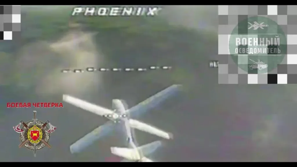 Работа дронов-перехватчиков операторов 4-й военной базы в районе города Орехов на Запорожском направлении