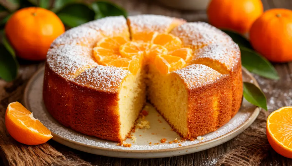 Шарлотка за миллион долларов, которая моментально исчезает со стола! Праздничная – с мандаринами, кокосом и лимонной глазурью, растворяется во рту