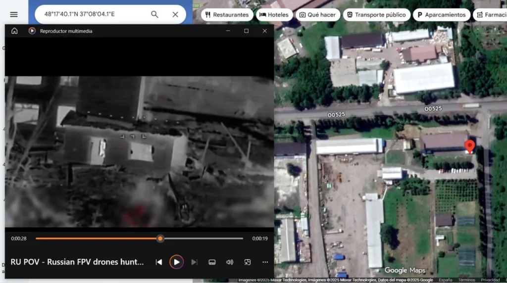 Раскадровка последствий потужной высадки спецназа ГУР Украины с вертолета UH-60A Black Hawk на окраине Покровска