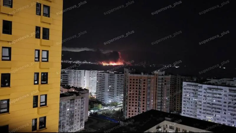 Украинские дроны-камикадзе атаковали нефтяной терминал «Шесхарис» в Новороссийске