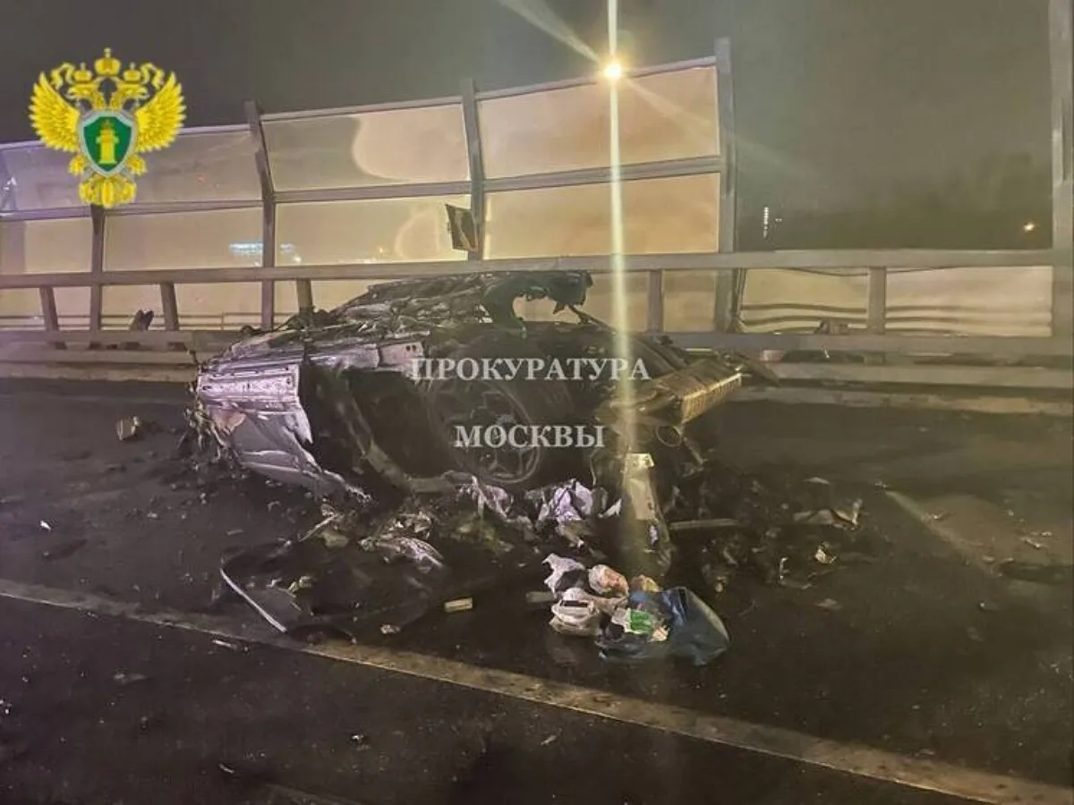 В Москве криптобизнесмен Алексей Долгих погиб, разбившись на Lamborghini Urus0