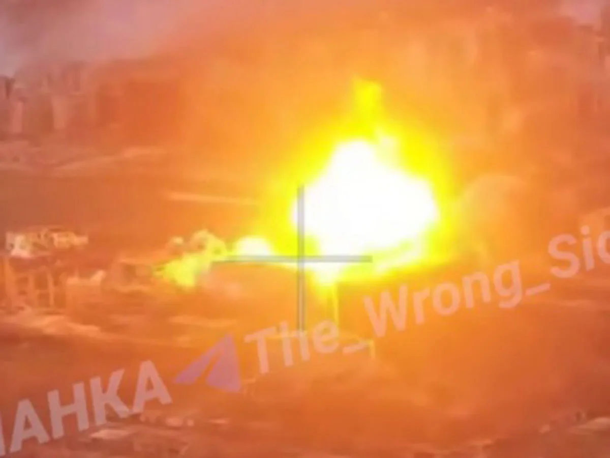 Мини-ядерный взрыв по позициям ВСУ у Покровска запечатлен на видео0