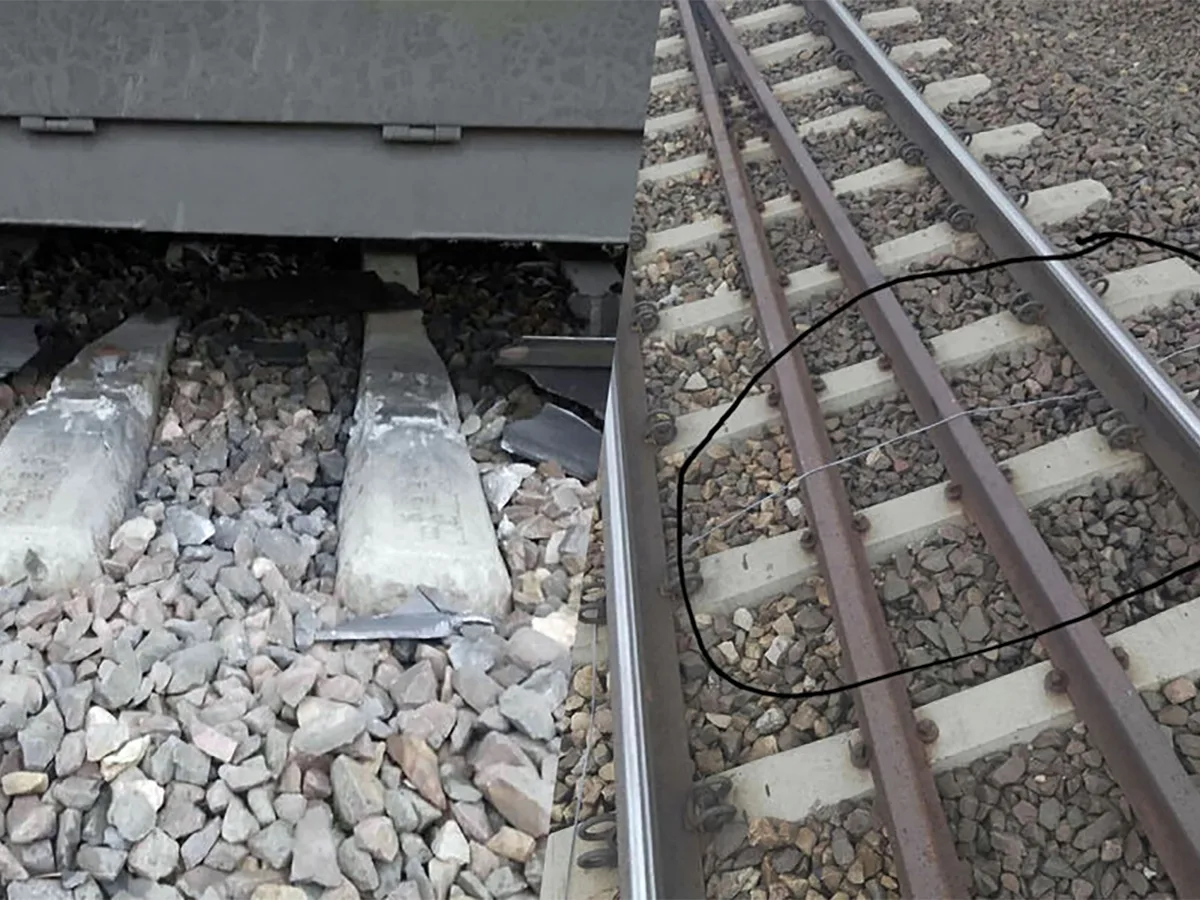 В Польше повреждена железная дорога, ведущая на Украину0