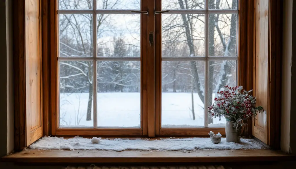 На окна ничего не клею и обогреватель не включаю: украла идею у северян — дома всегда тепло даже в сильный мороз