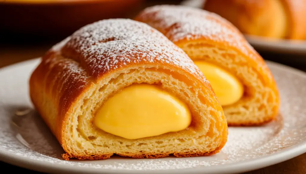 Рулет «Эклер в рулете» – нежный, как заварной, готовится всего за час и тает во рту 