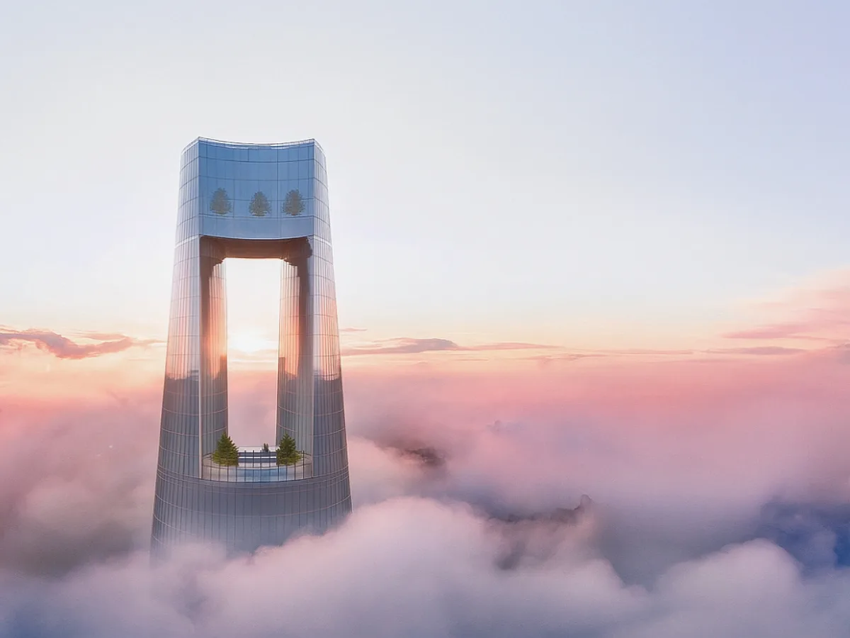 В Дубае открылся самый высокий отель в мире0