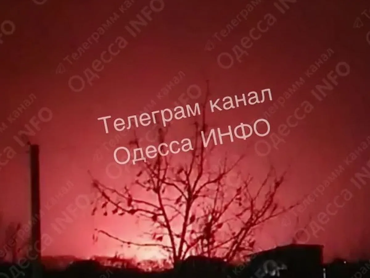 16 российских беспилотников уничтожили автомобильный завод в Черноморске0