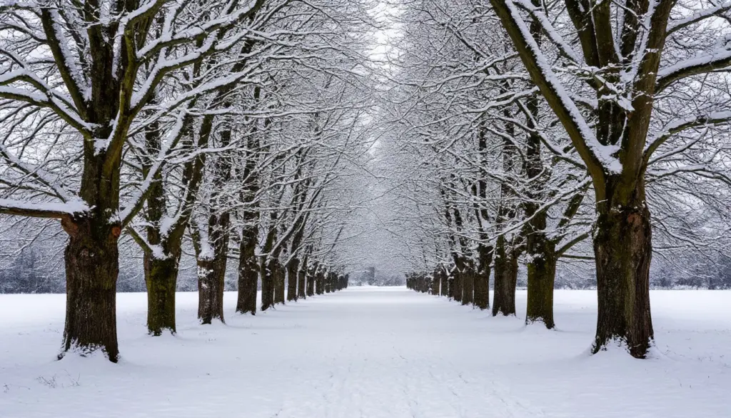 Опытные садоводы осведомлены о том, как эффективно уберечь деревья от повреждений, вызванных снегом: это обеспечивает надежную защиту от сломанных веток и трещин на стволе