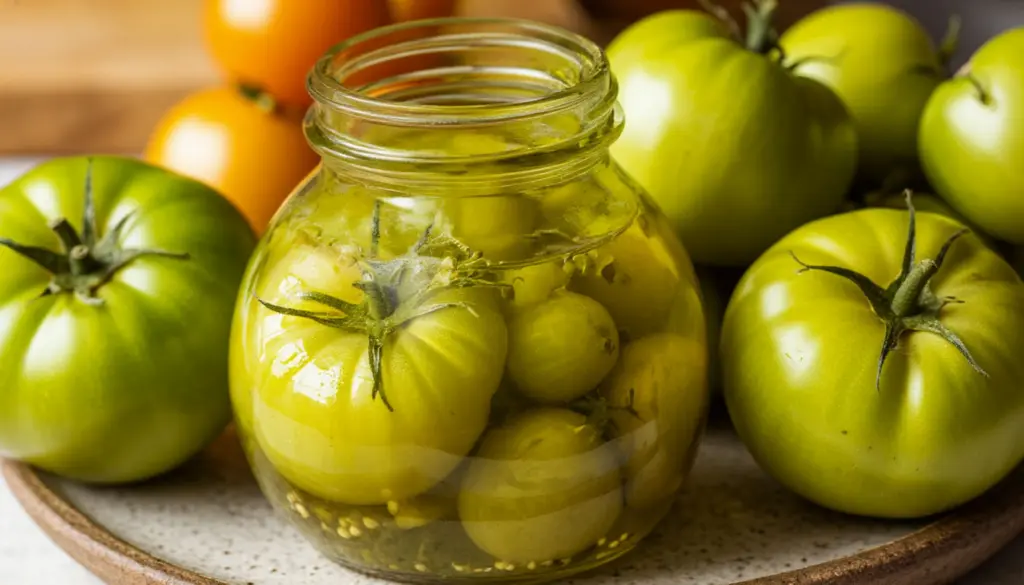 Маринованные зеленые помидоры: смогут приготовить даже новичкам в консервировании 
