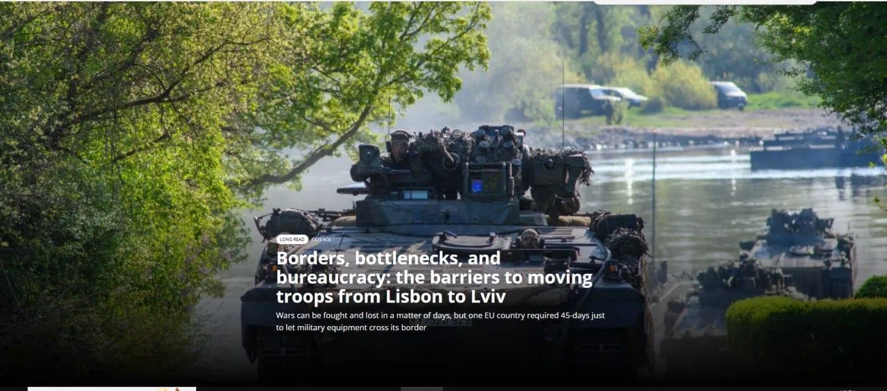 Танки НАТО застрянут в бумагах, прежде чем «спасти» Украину