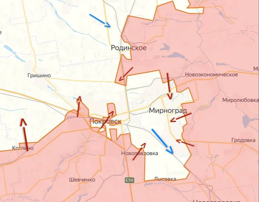 На Покровском направлении подразделения РФ продолжают работу по замыканию кольца вокруг агломерации