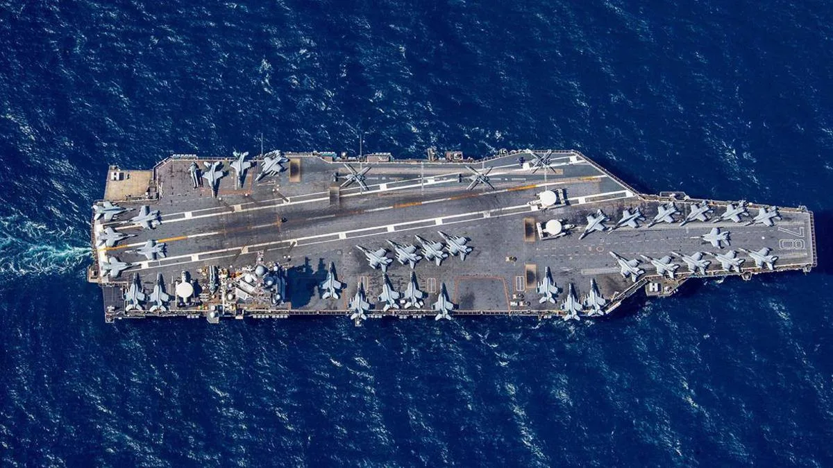 Морская группировка США в Карибском море ожидает пополнения в виде авианосной группы во главе с авианосцем «Джеральд Форд»