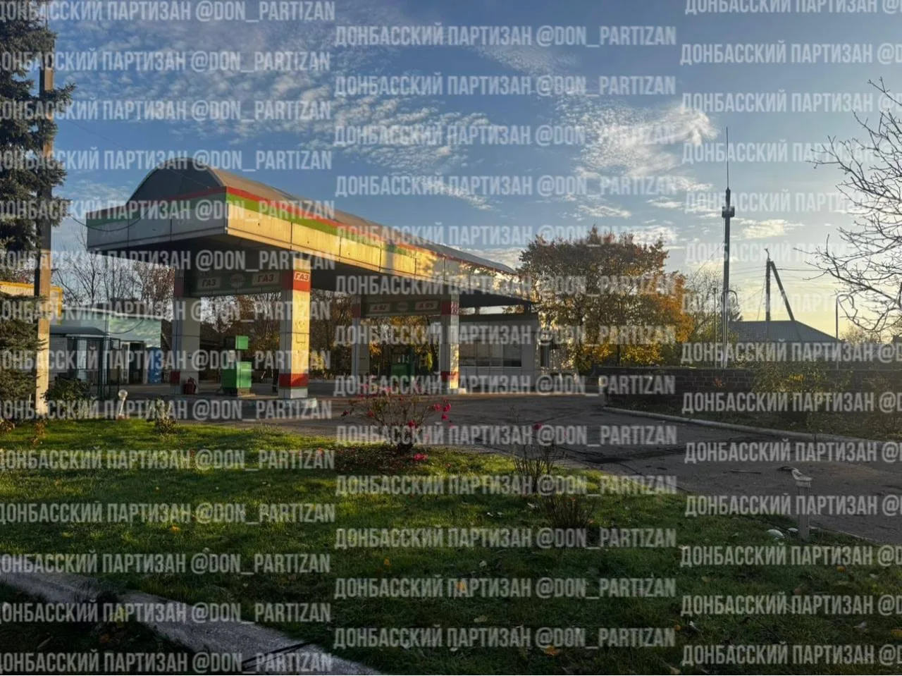 Славянск — удар «Герани-2» по району дислокации подразделений ВСУ вблизи АЗС «Азимут»