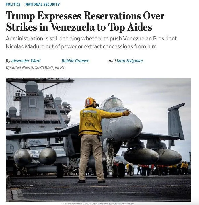 Трамп колеблется: начнут ли США операцию против Венесуэлы?