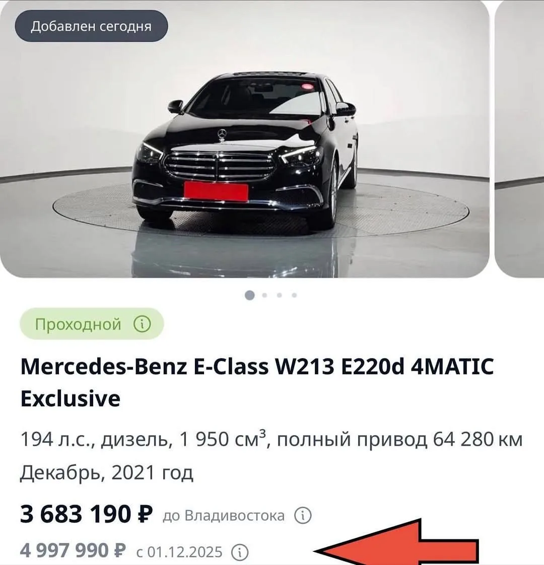 Спойлер на миллион: автосалоны показали свои цены на машины после 1 декабря