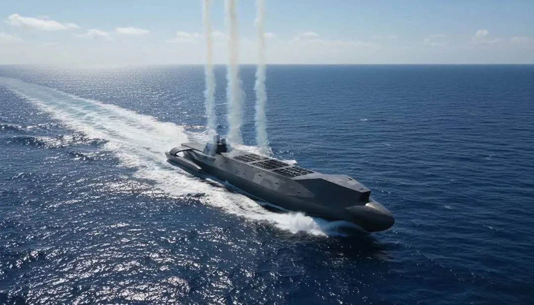 Спутниковые показывают, что Китай строит новый тип 65-метрового корабля на верфи Хуанпу в Гуанчжоу