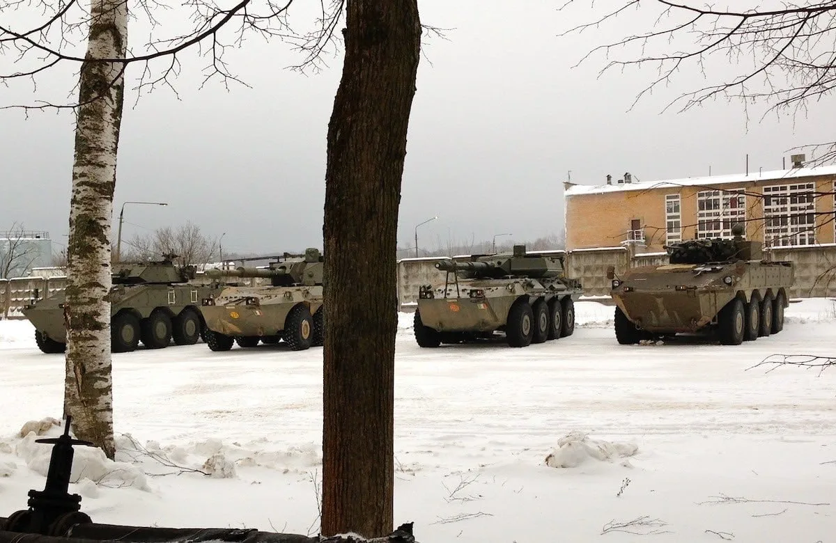 Очередным итальянским образцом, попавшим на вооружении украинской армии стал колесный танк B1 Centauro