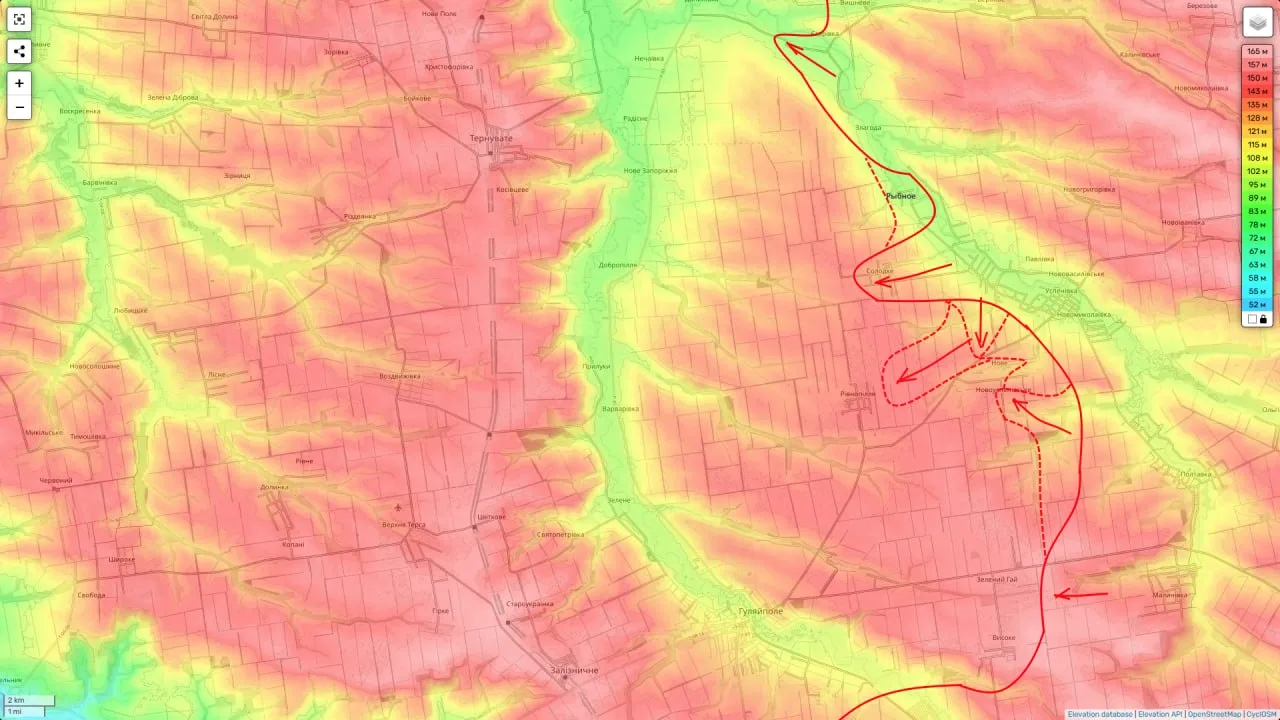 Юрий Подоляка - Гуляйпольское направление на вечер (09.11.25): рывок группировки «Восток» на Ровнополье