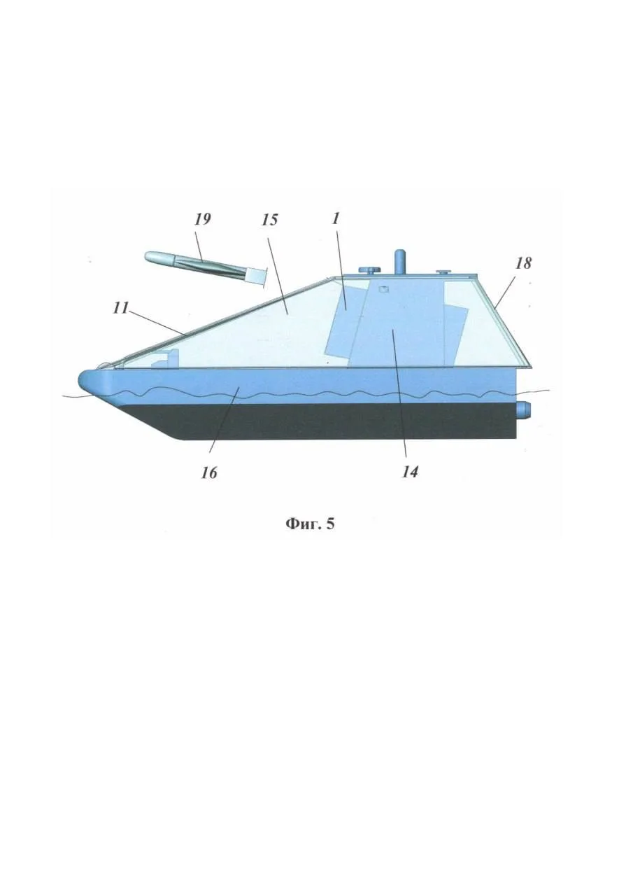 В России разработали малозаметный катер-носитель дронов