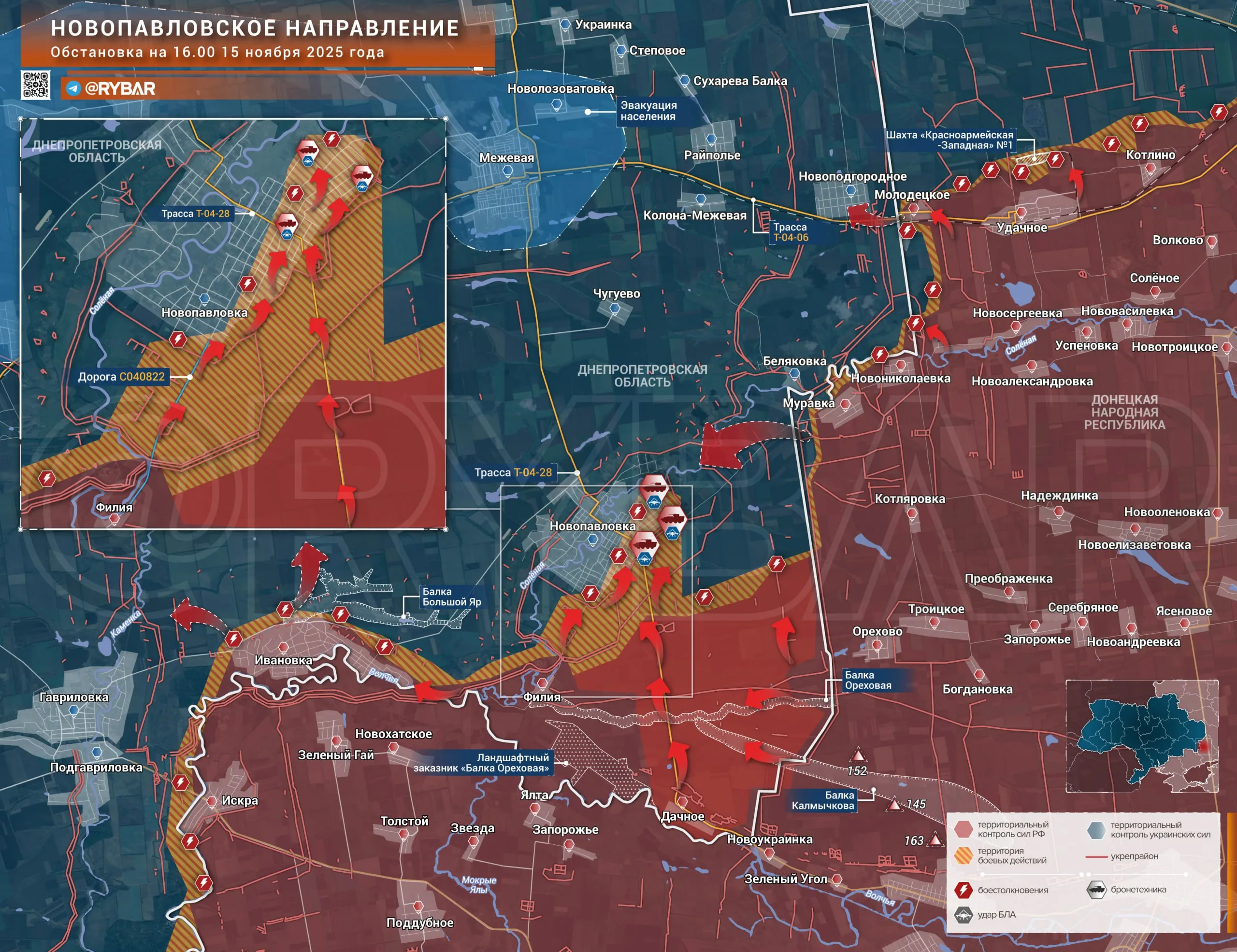 Танки в тумане: рывок «Центра» к Новопавловке