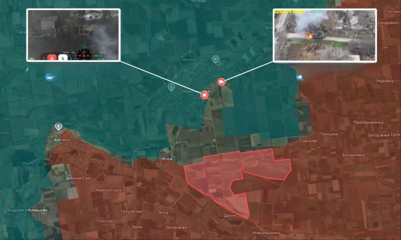 Противник подтверждает крупный механизированный прорыв ВС РФ в село Новопавловка Днепропетровской области