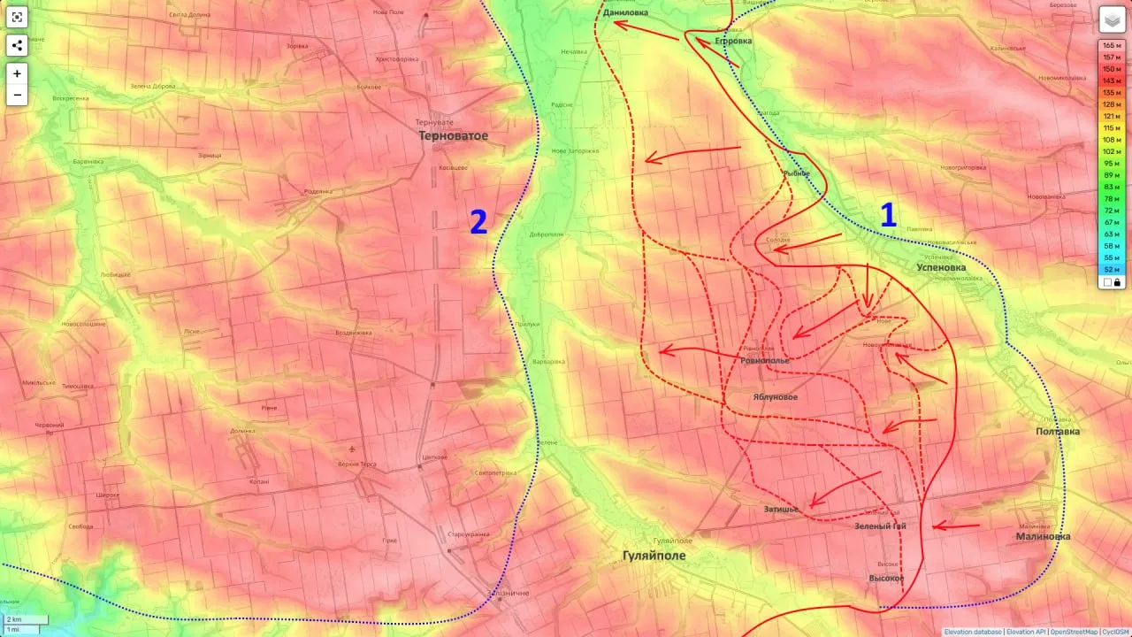 Юрий Подоляка - Гуляйпольское направление на утро 17.11.25: наступление группировки «Восток» широким фронтом продолжается